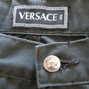 Versace men gray jean